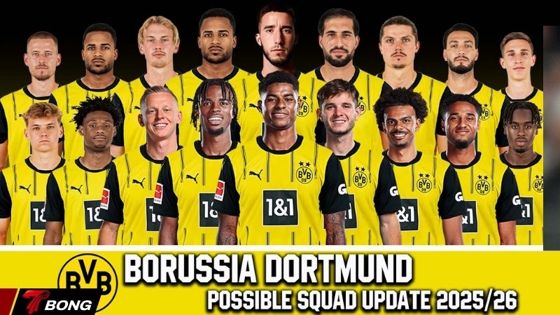 Đội hình mùa giải hiện tại của Borussia Dortmund
